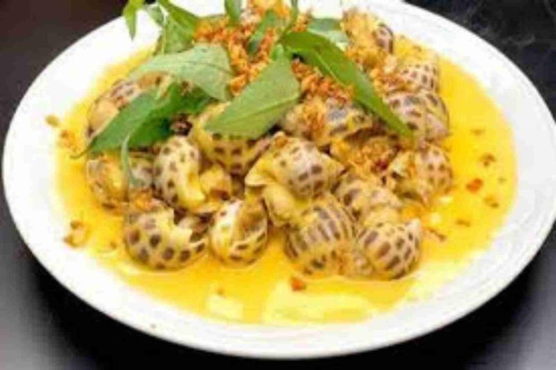 Cach lam sot trung muoi beo ngay sanh min nau oc huong